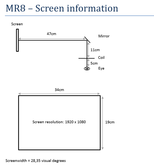 Screen information